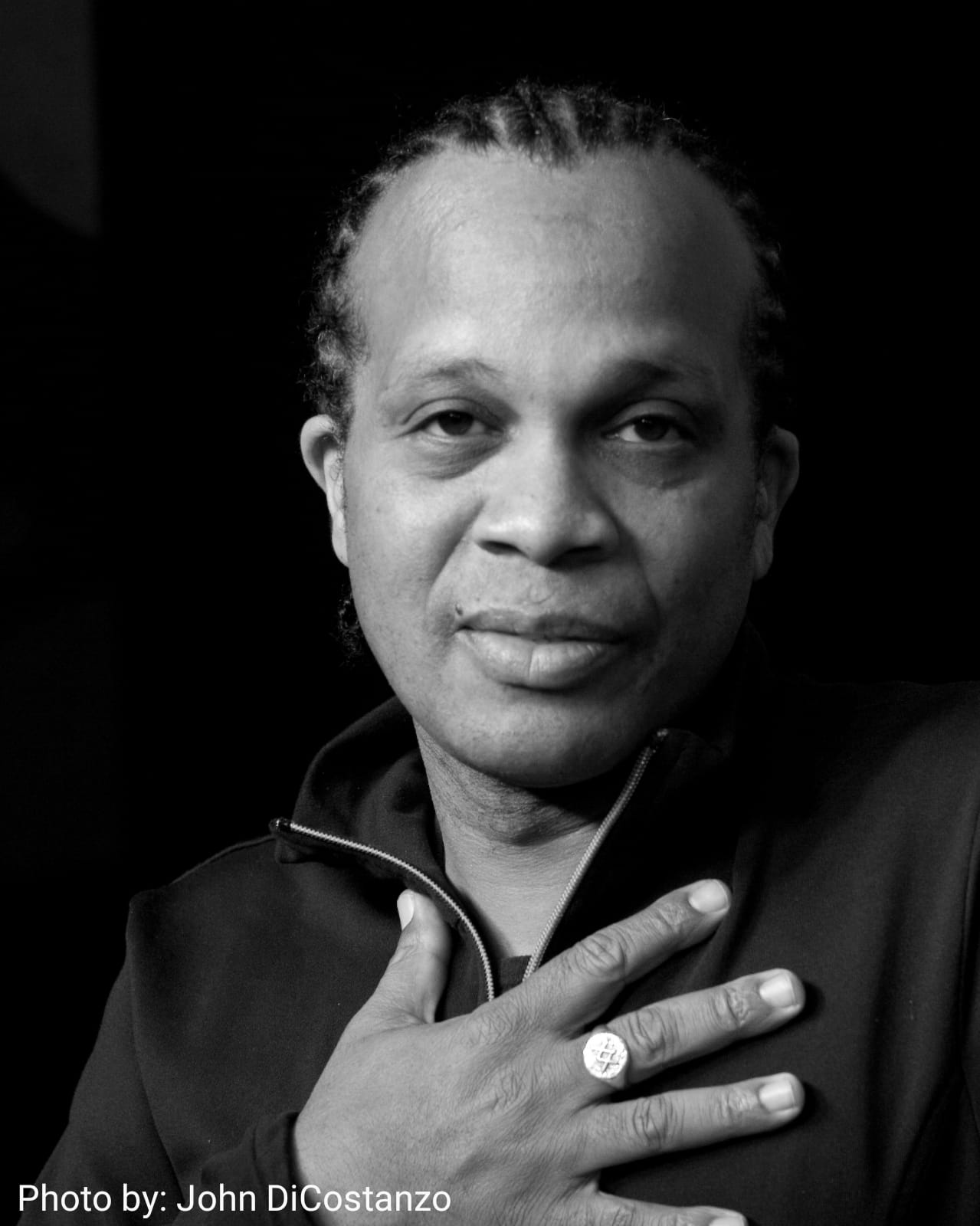 Poster - Ballet Creole Naningo Calling showing Ballet Creole dance company and its Artistic Director, Patrick Parson